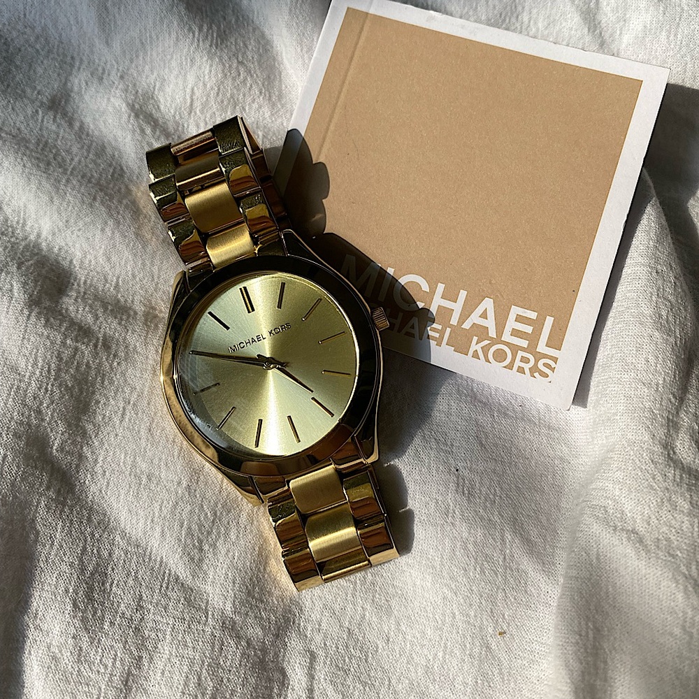 Michael Kors Gold Watch - Picture 2 of 5